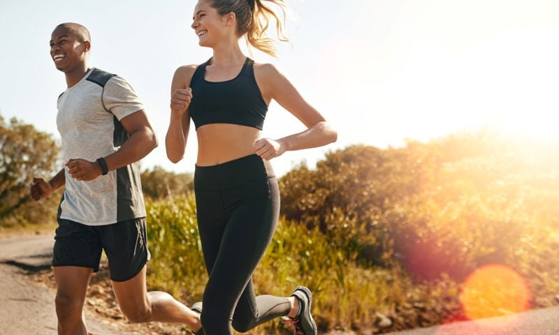 Running and reaching step goals for GMHBA Vitality