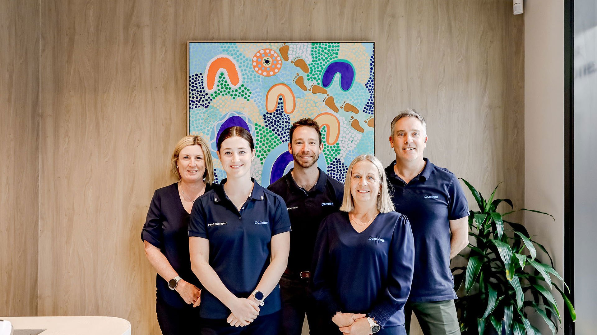 GMHBA Physiotherapy team, GMHBA Hub Geelong