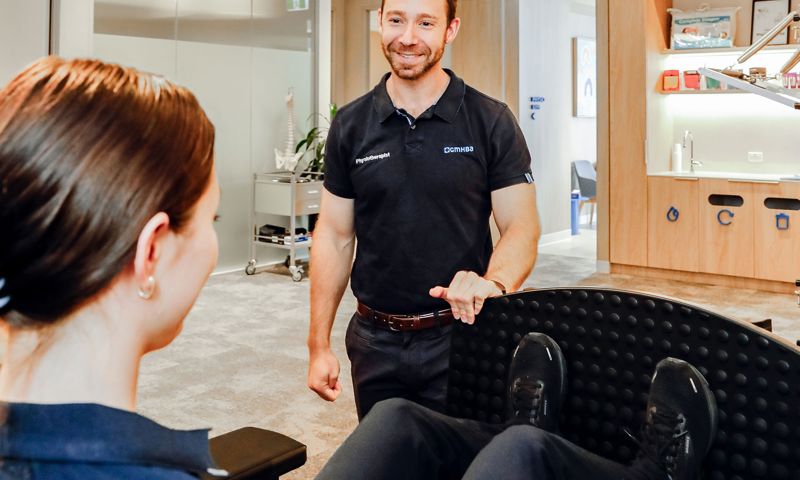 Will Green GMHBA physiotherapist